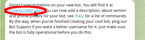 Start New Chat With Bot From Botfather