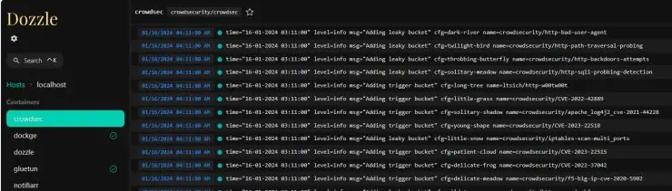 Viewing Docker Container Logs On Dozzle